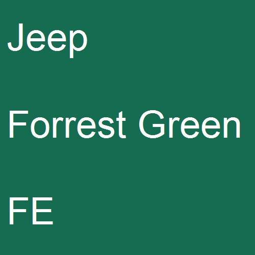 Jeep, Forrest Green, FE.